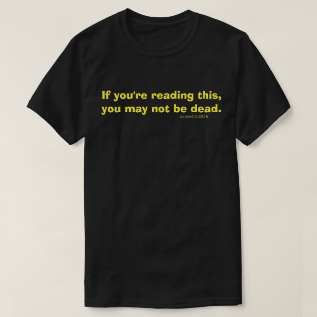 Död T-Shirt (Design framsida)