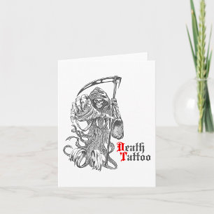 Död Tattoo Kort