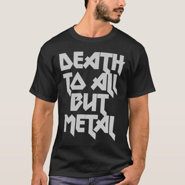 Död till alla utom Metall Essential TShirt Sl T Shirt (Framsida)