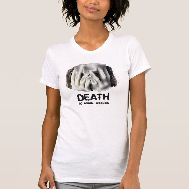 DÖD TILL DEN FREAKY ANSIKTEUTSLAGSPLATSEN FÖR TEE SHIRT (Framsida)