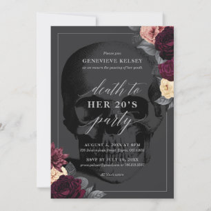 Död till din 20-parts inbjudan till blommor