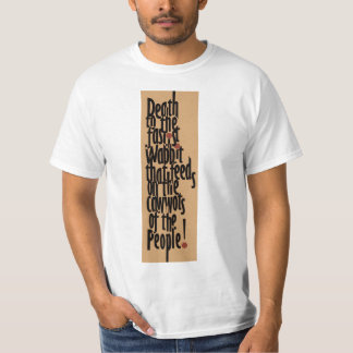 Död till fascisten Wabbit Tee Shirt
