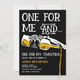 Död till min 20-talsinbjudan inbjudningar