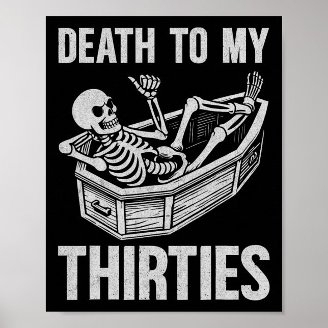 Död till mina 30-tal poster (Framsidan)