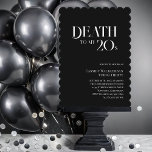 Död till mitt 20-tal 30års födelsedag inbjudningar<br><div class="desc">Din död till er inbjudan till 30års födelsedag. RIP. 20-talet, de var borta för tidigt. Så ledsen. Det är dags att sörja dem som de borde vara med ett stort, mörk, moody party. Gå vidare och inbjudan 30 år för att delta. Observera att det inte ser ledsen alls. Du vet...</div>