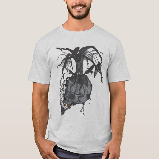 Död trädT-tröja T-shirt (Framsida)