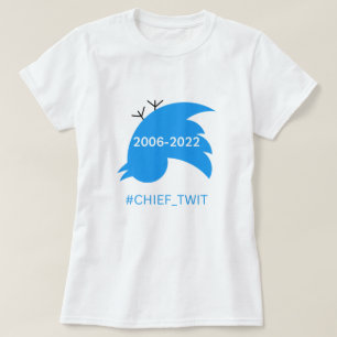 död twitter ner lustig tweet t shirt