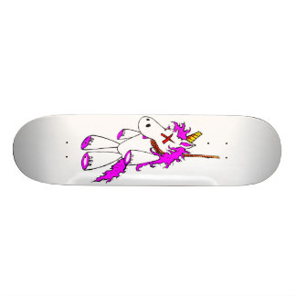 DÖD UNICORN MINI SKATEBOARD BRÄDA 18,5 CM