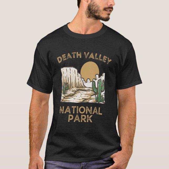 Död Valley California National Park T Shirt (Framsida)