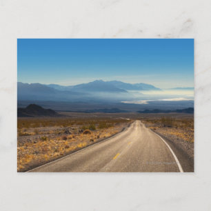 Död Valley road 3 California USA Vykort