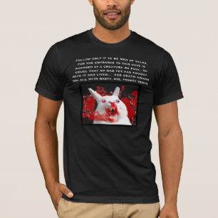 Död väntar på dig ska med stora Pointy tänder! Tee Shirt