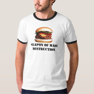 Död vid cheeseburgeren t-shirt