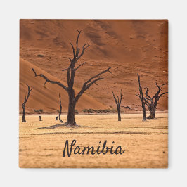 Död Vlei Namibia liggande foto med text Magnet