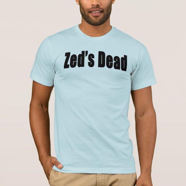 Död zeds t shirt (Framsida)