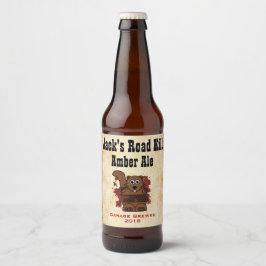 Döda Anpassningsbar Beer Label Ölflaska Etikett