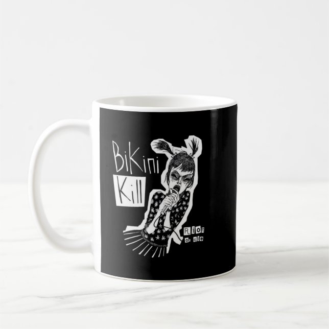 döda av bikini-band punk45.png kaffemugg (Vänster)