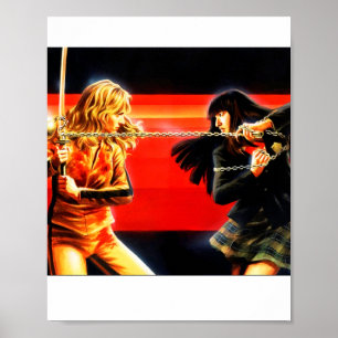 Döda Bill Fhight Black mamba Vs Gogo Poster