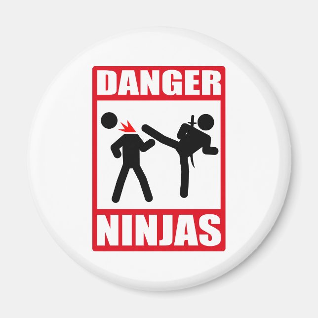 Döda Bill för Ninja Academy Okinawa Magnet (Framsidan)