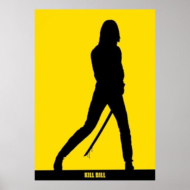 DÖDA-BILL minimal Silhouette Poster (Framsidan)