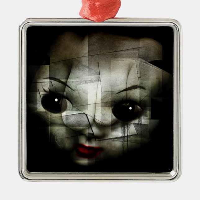 Döda cownen 2013. julgransprydnad metall (Framsidan)