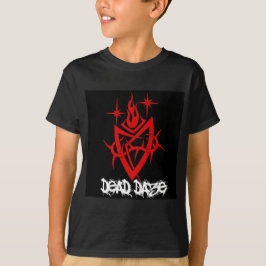 Döda Dagar Tribal Hjarta Tee Shirt
