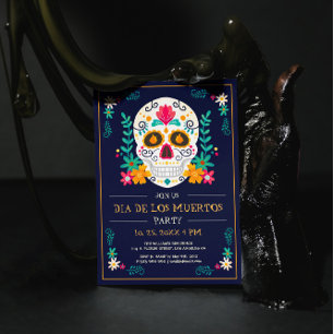 Döda Dagen, Dia De Los Muertos Fest Inbjudan
