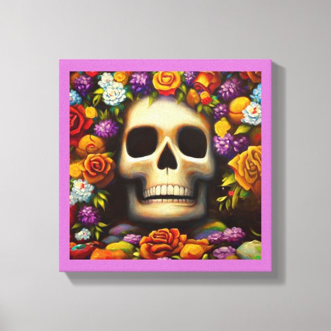 Döda dagen Ofrenda 5 Canvastryck (Framsida)