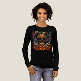 Döda Dagen Socker Skalle Pumpa, Calavera T Shirt