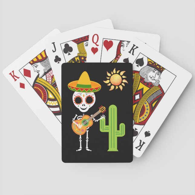 Döda Dagen-Spekkort Casinokort (Baksidan)