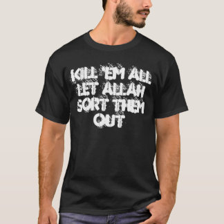 Döda dem all utslagsplats t-shirt