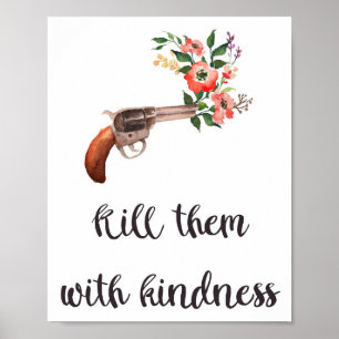 Döda dem med indness, Poster offert