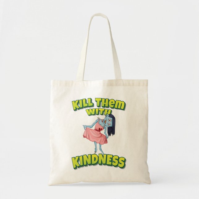 Döda dem med kindness Ballerina Zombie Tygkasse (Framsidan)