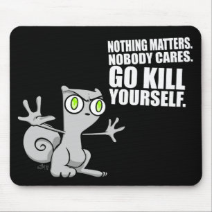 Döda dig: Foamy Mousepad Musmatta