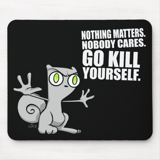 Döda dig: Foamy Mousepad Musmatta (Framsidan)