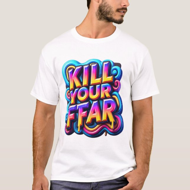 Döda din skräppostgaranti t shirt (Framsida)