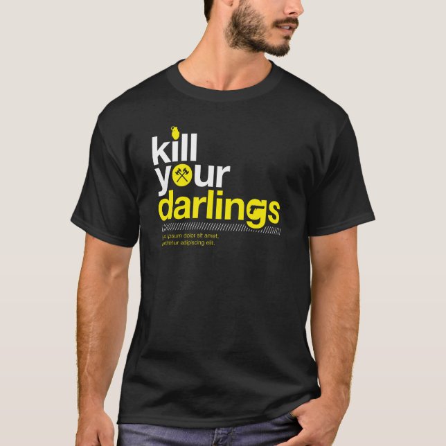 Döda dina älsklingar tee shirt (Framsida)