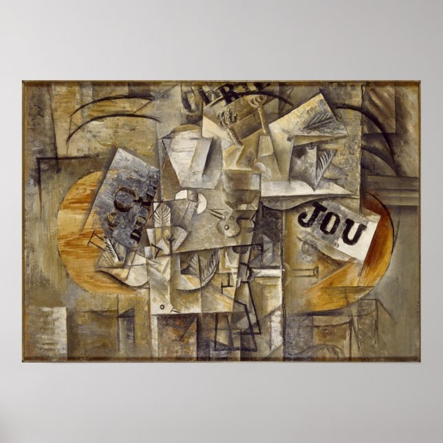 Döda fåglar av Pablo Picasso (1912) Poster (Framsidan)