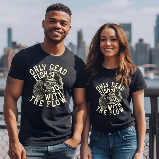 Döda fiskar följer med Flow T-Shirt (Skapare uppladdad)
