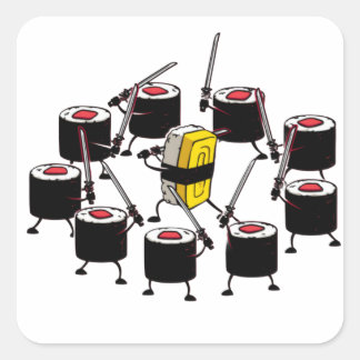 Döda för FM-popkultur - Maki Fyrkantigt Klistermärke