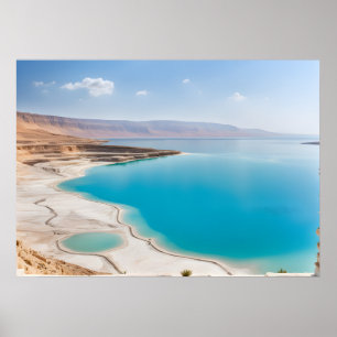 Döda havet i Israel Poster