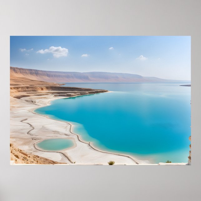 Döda havet i Israel Poster (Framsidan)