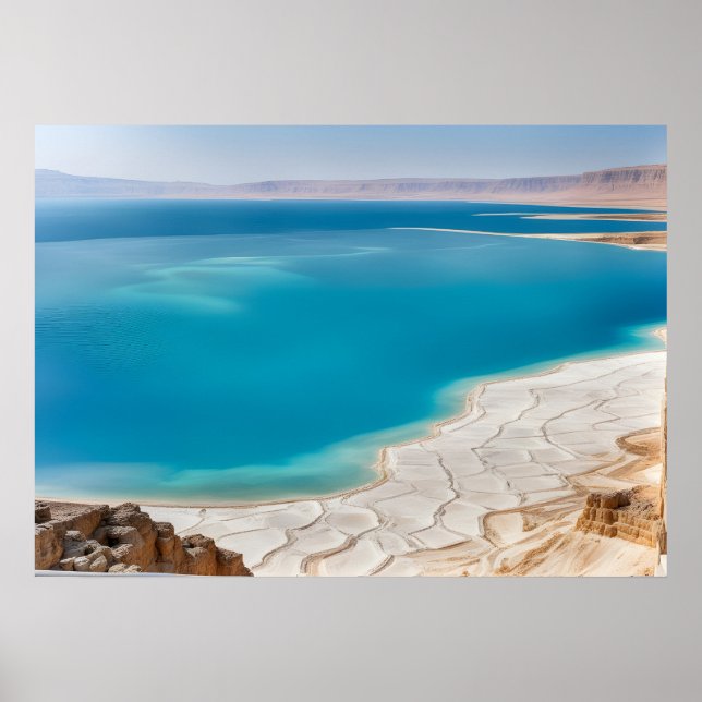 Döda havet i Israel Poster (Framsidan)