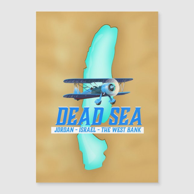 Döda havet Resa Affisch (Framsida)