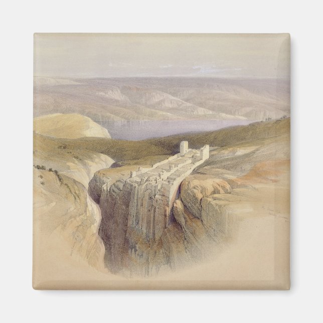 Döda havet tittar mot Moab, volym II Magnet (Framsidan)