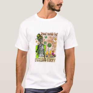 Döda insidan men känner sig lucky t shirt