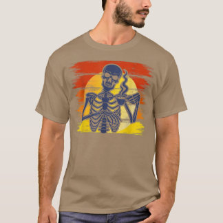 Döda insidan men koffeinerade, Skeleton Pappa, Man T Shirt