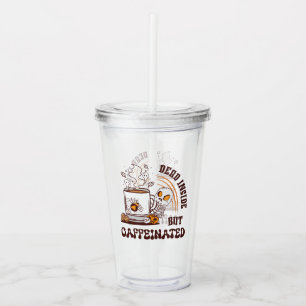 Döda insidan men koffeinerade take away mugg