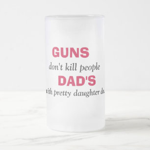 Döda inte folk, PAPPA, med söt da... Frostat Ölglas