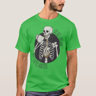 Döda inuti men koffeinerade 7 t shirt
