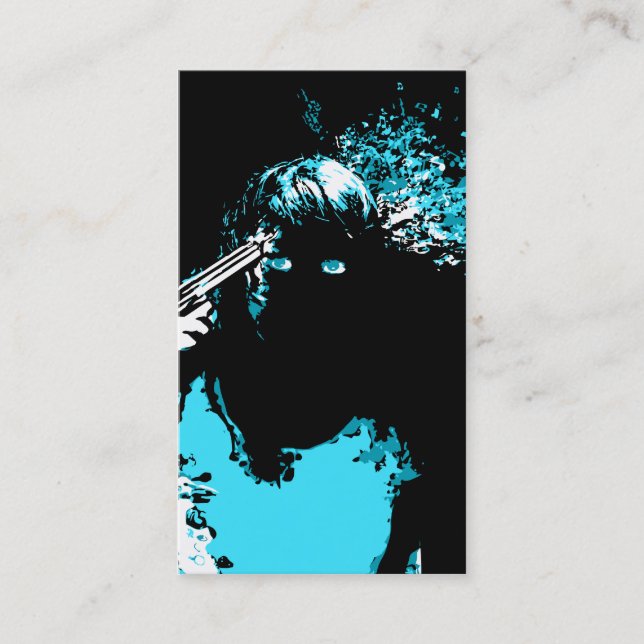 döda mig slappt visitkort (Framsida)